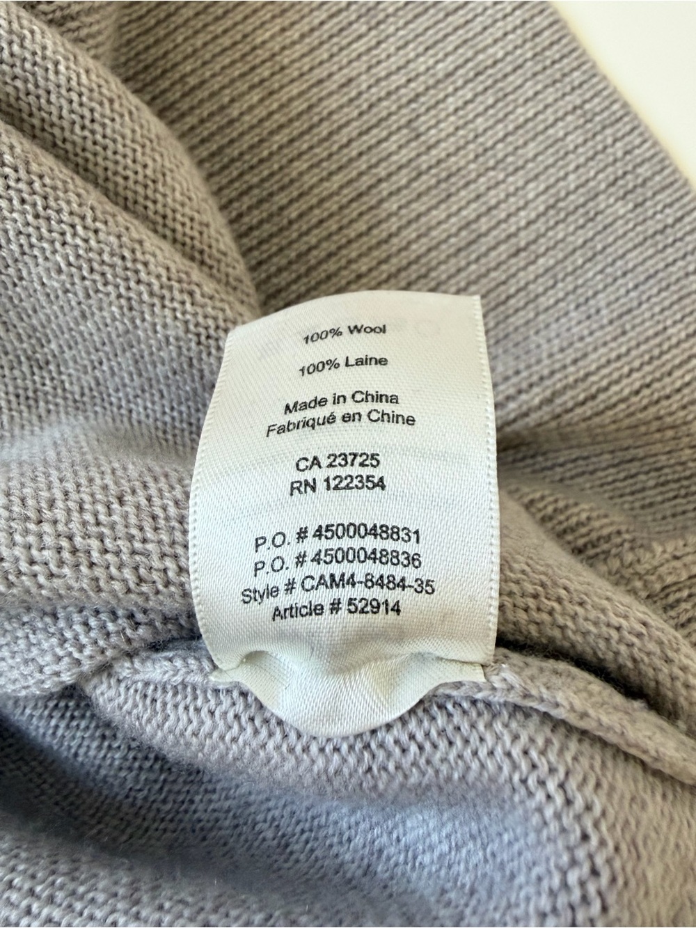 ARITZIA WILFRED 100% WOOL SWEATER DRESS SIZE M - Picture 9 of 9